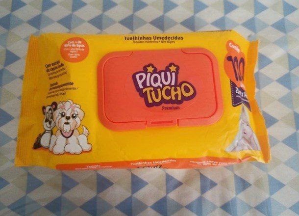 Toalhas Umedecidas Premium 120 Unidades, Piquitucho
