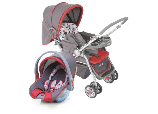 Travel System Reverse, Cosco, Vermelho