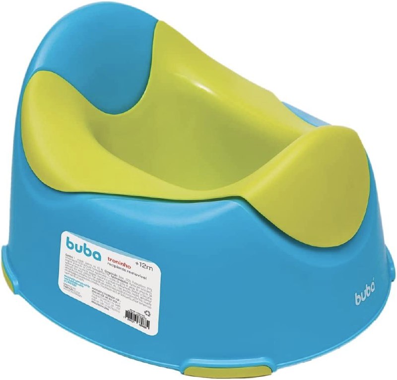 Troninho Infantil - Azul E Verde, Buba, Azul