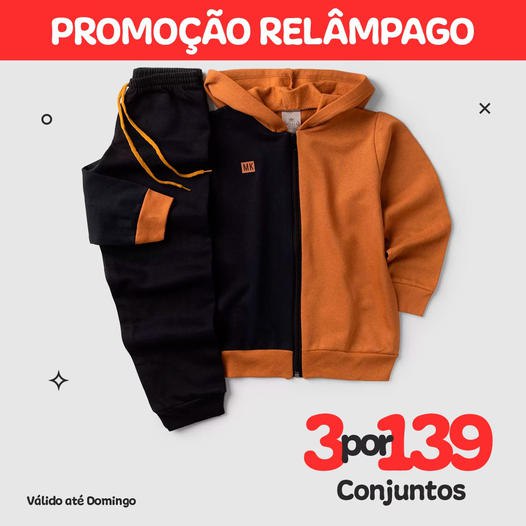 3 CONJUNTOS POR 139