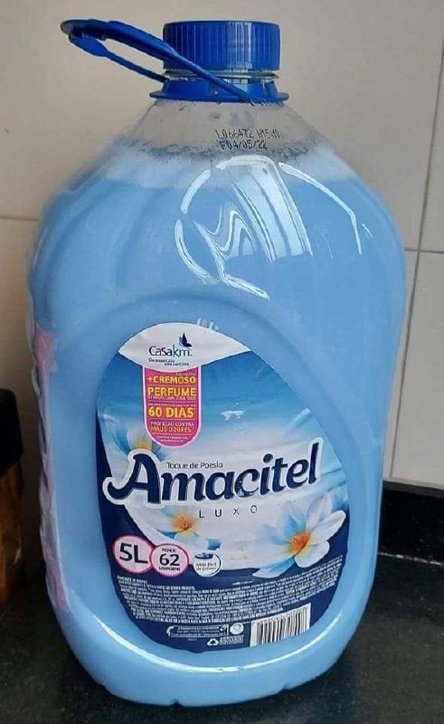 Amaciante Amacitel Luxo Toque de Poesia, Casa Km, 5L