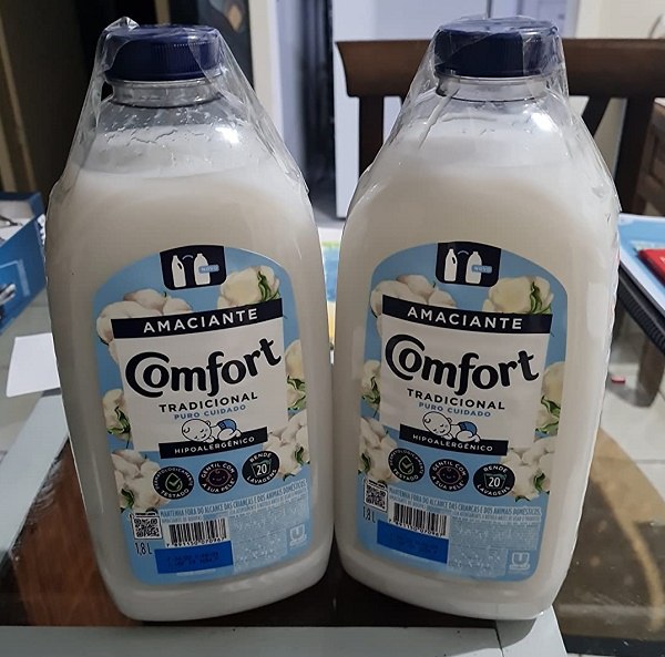 Amaciante Diluído Comfort Tradicional Puro Cuidado 1.8L