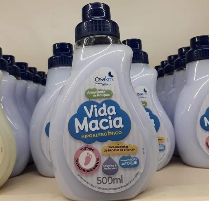 Amaciante Vida Macia Glicerina & Amêndoas 500ml