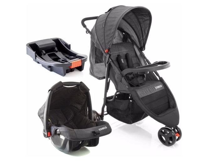 Base veicular + Bebê conforto + Carrinho