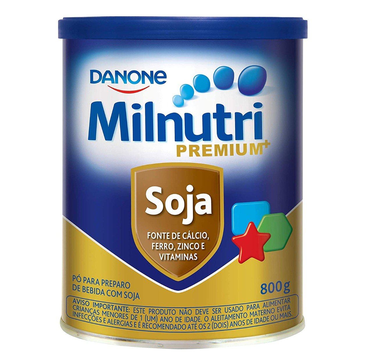 Composto Lácteo Milnutri Premium Soja Danone Nutricia 800g