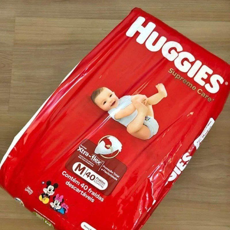 Fralda Huggies Supreme Care M - 40 fraldas
