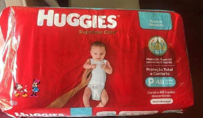 Fralda Huggies Supreme Care P 48 Unidades