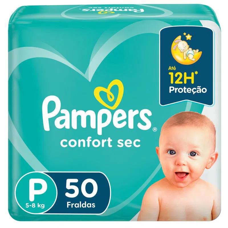 Fralda Pampers Confort Sec