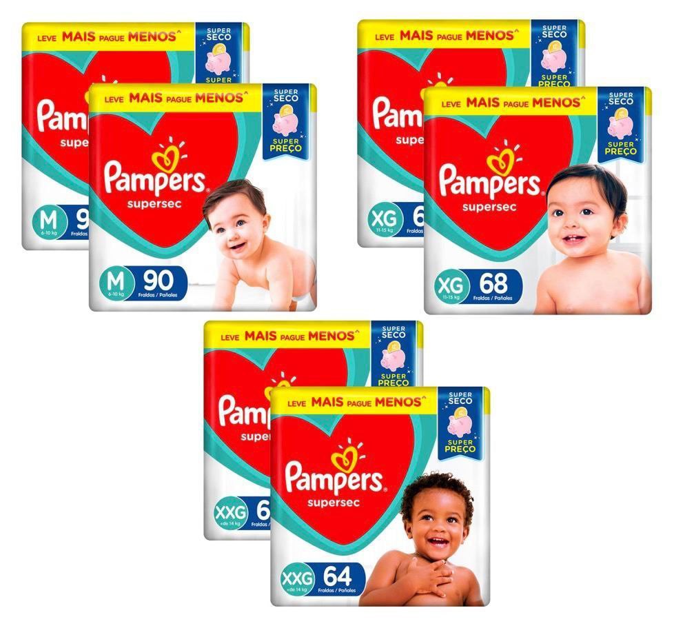 Fralda Pampers Supersec