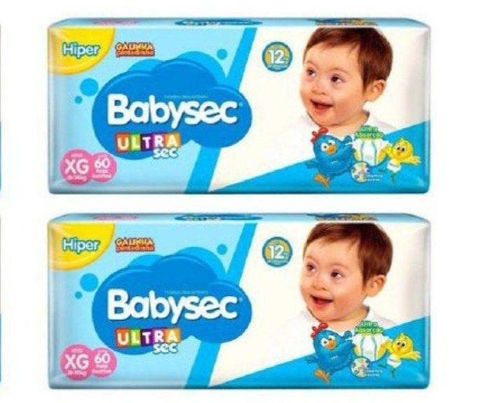 Kit Fraldas Babysec Ultrasec Galinha Pintadinha