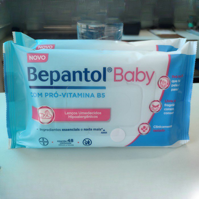 Lenços Umedecidos Bepantol Baby 48 Unidades