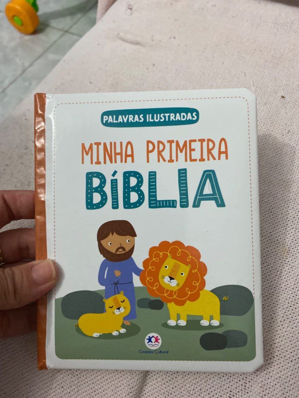 Minha primeira Bíblia de palavras ilustradas Capa comum – 6 julho 2021