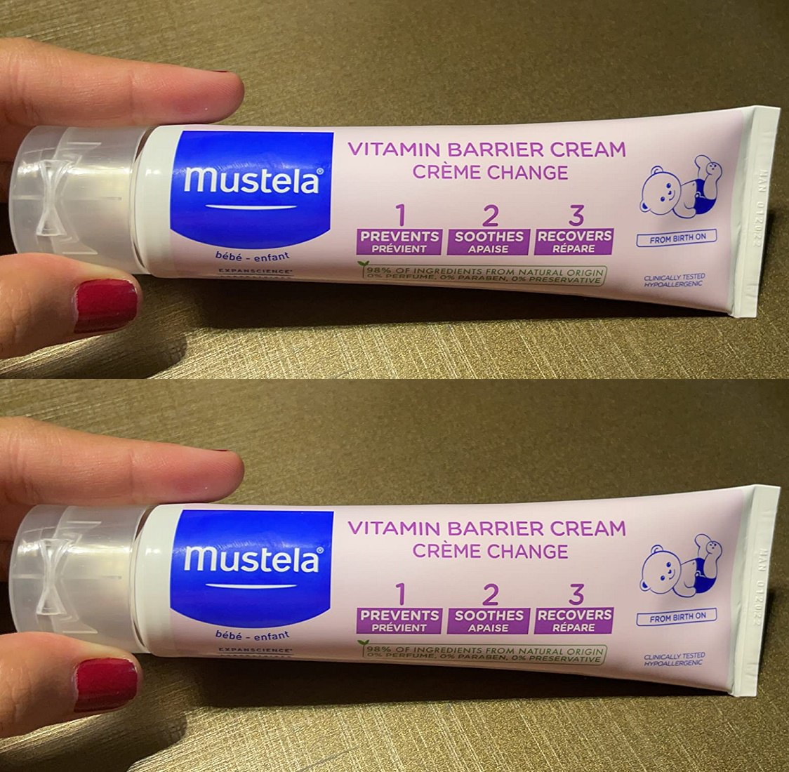 Mustela Creme Preventivo de Assaduras Vitaminado 1>2>3 100ml