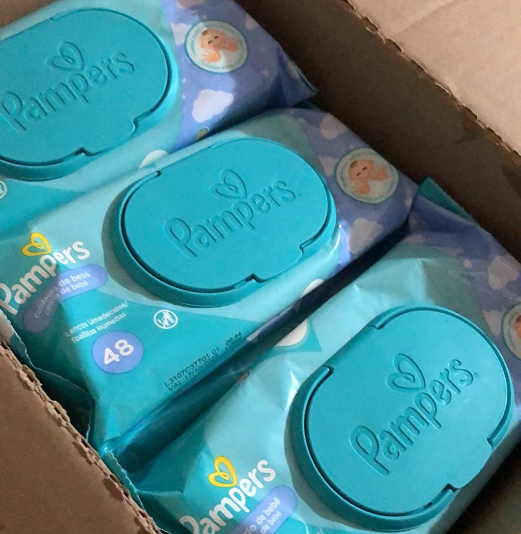Pampers Cuidado de Bebê Lenços Umedecidos 576 unidades