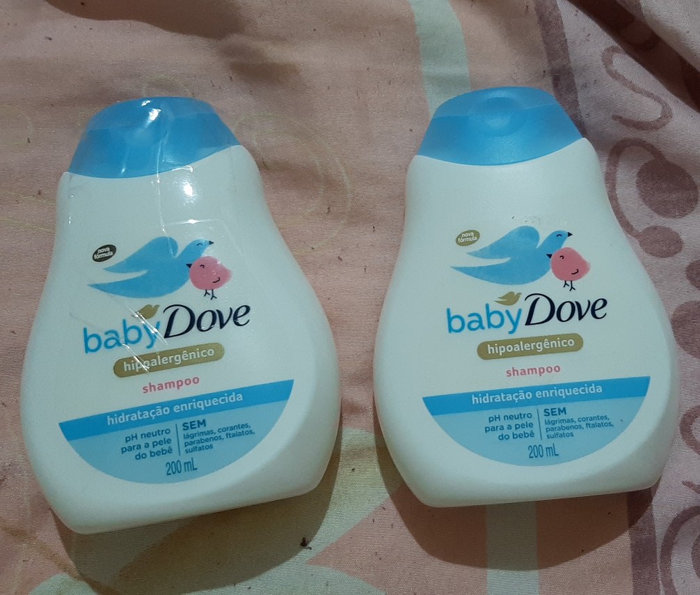 Shampoo Baby Dove Hidratação Enriquecida 200 Ml, Baby Dove, 200 Ml