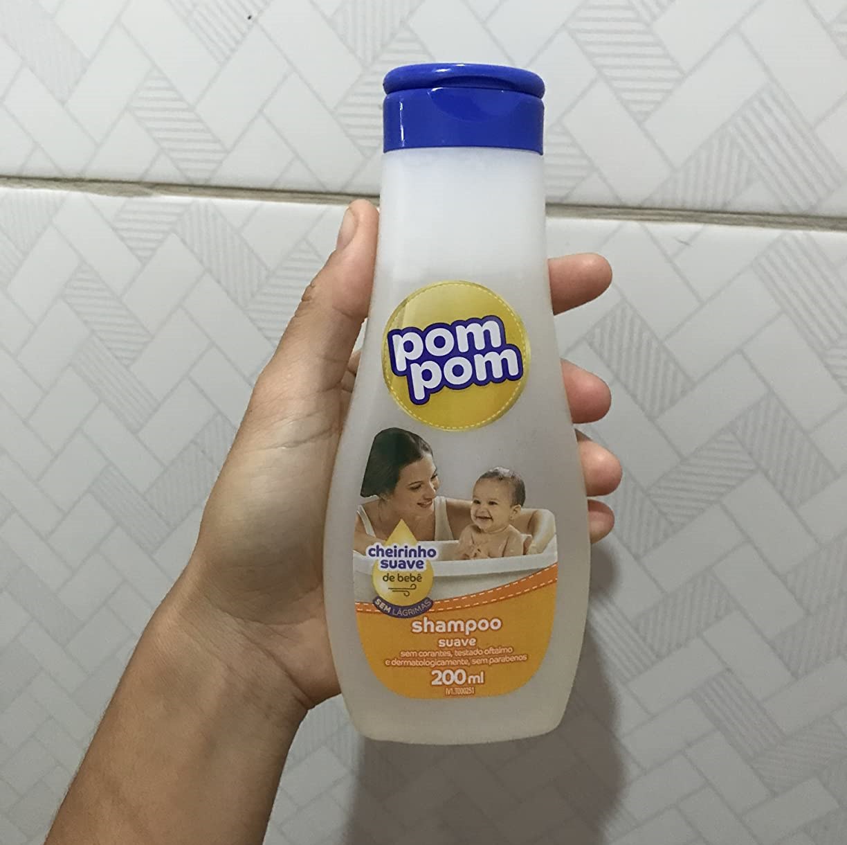 Shampoo Infantil Suave, Pom Pom, Laranja, Pom Pom, Laranja*
