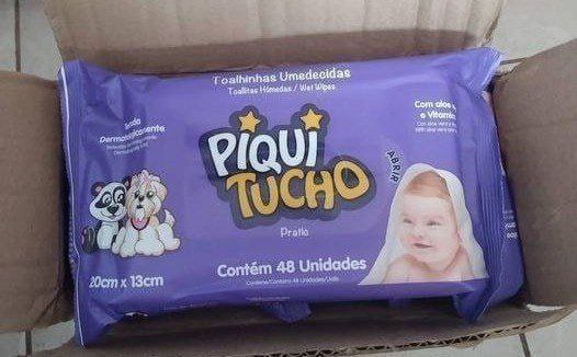 Toalhas Umedecidas Pratic 48 Unidades, Piquitucho