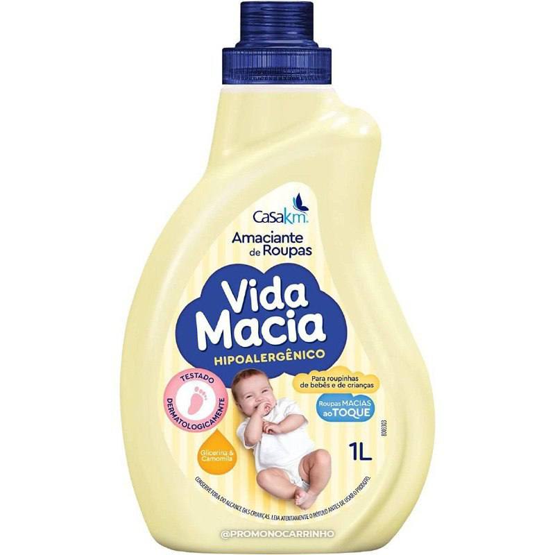 Amaciante Vida Macia Glicerina & Camomila 1L
