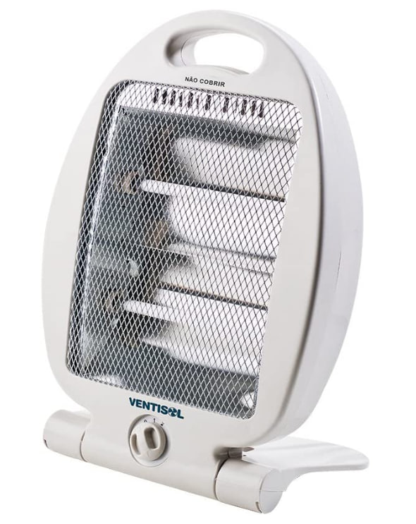 Aquecedor Doméstico Quartzo, Branco, 220v, Ventisol