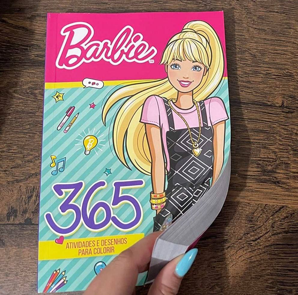 Barbie – 365 atividades e desenhos para colorir – Maior Loja de Brinquedos  da Região