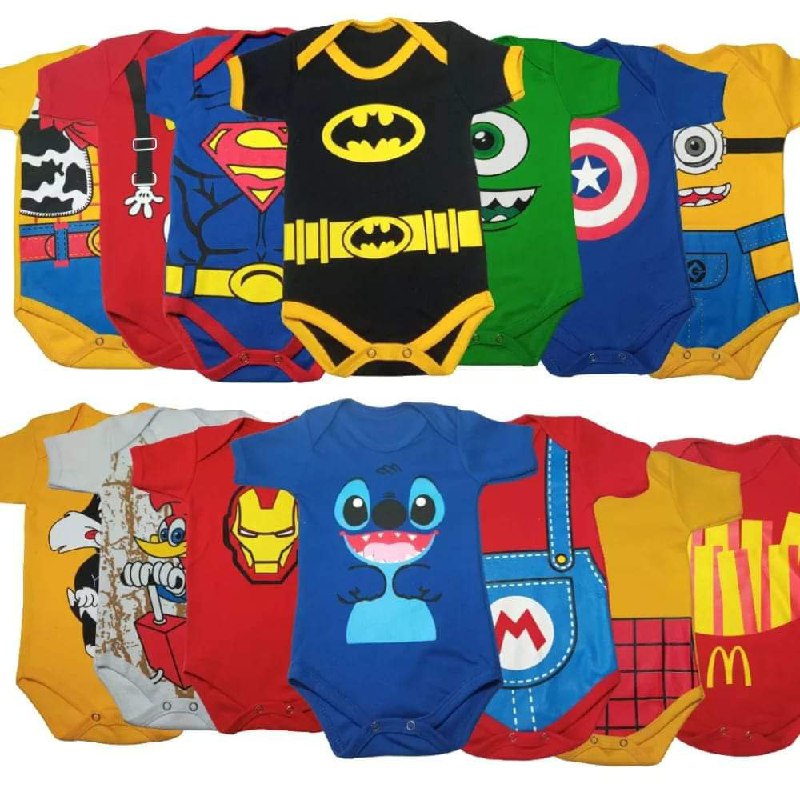 Body Temático para Bebê super barato
