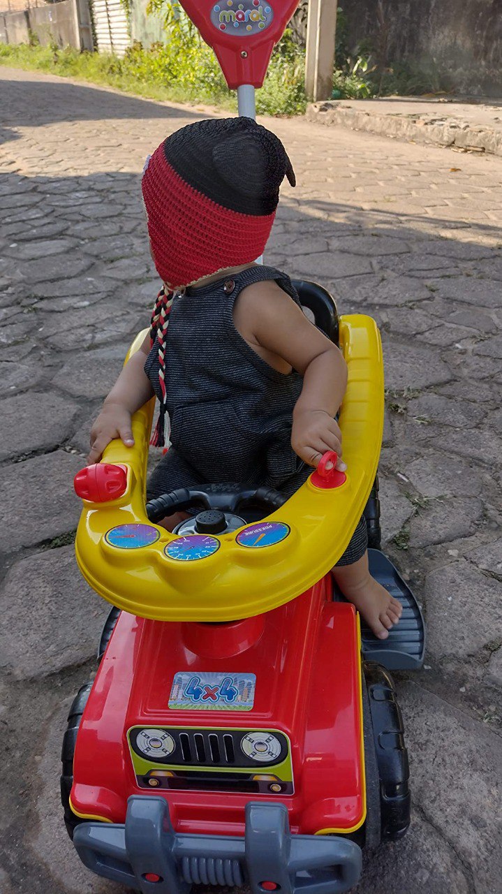 Carrinho com Chassis Jip Jip Bombeiro, Maral, Multicor