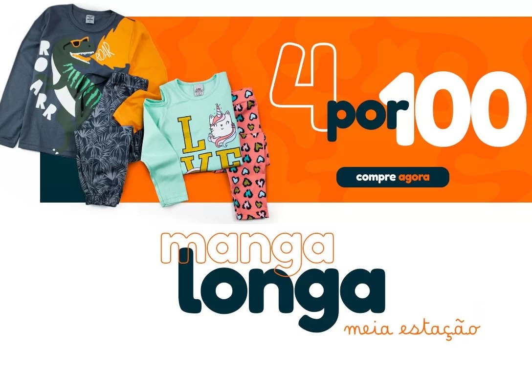 Conjuntinhos Meia estação - Manga Longa