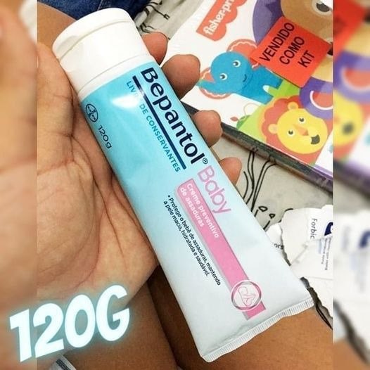 É 120g 😯 Melhor pomada contra assaduras 👶