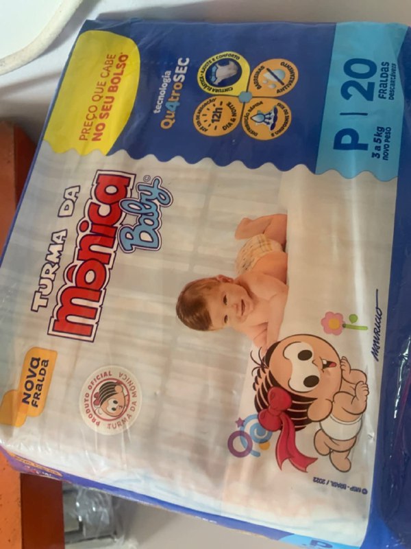 Fina camada extra que deixa seu bebê sequinho por até 12 horas  👶