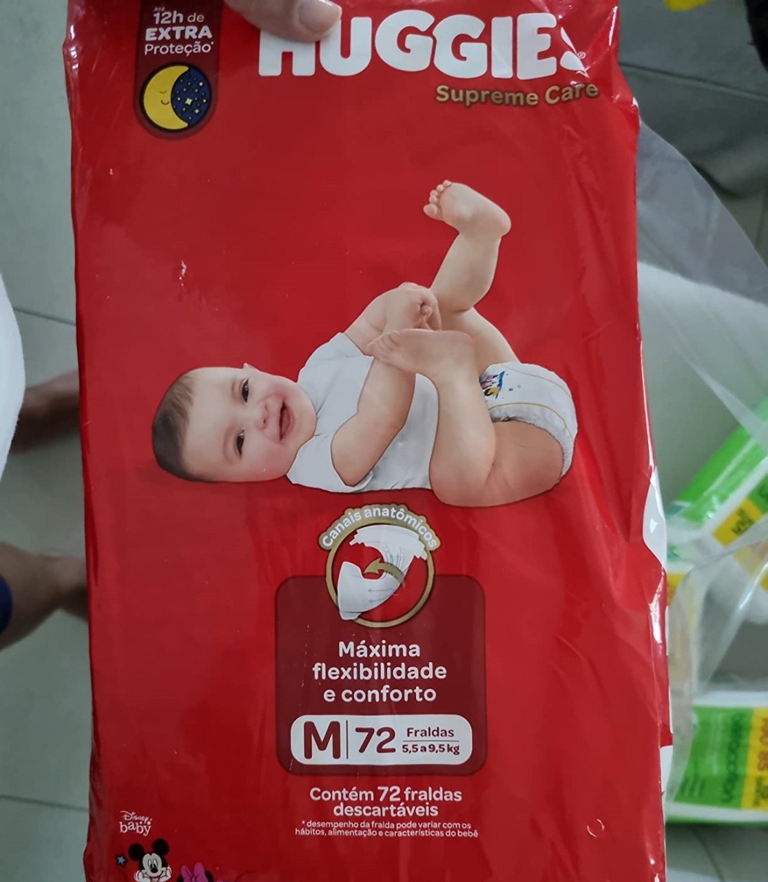 Fralda Huggies Supreme Care