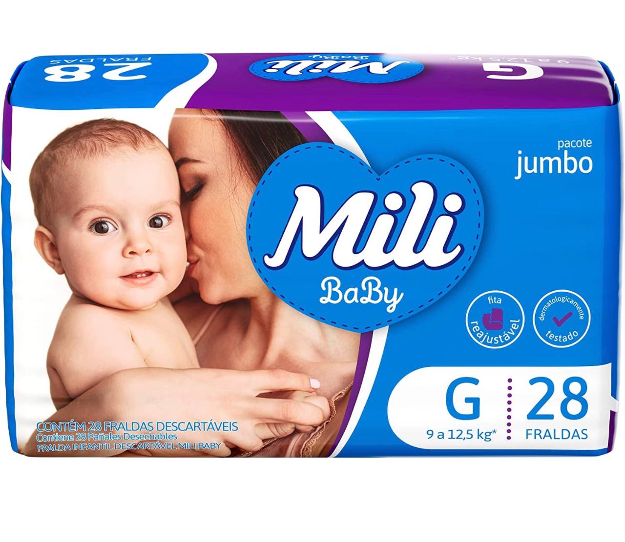 Fralda Mili Ultra seca