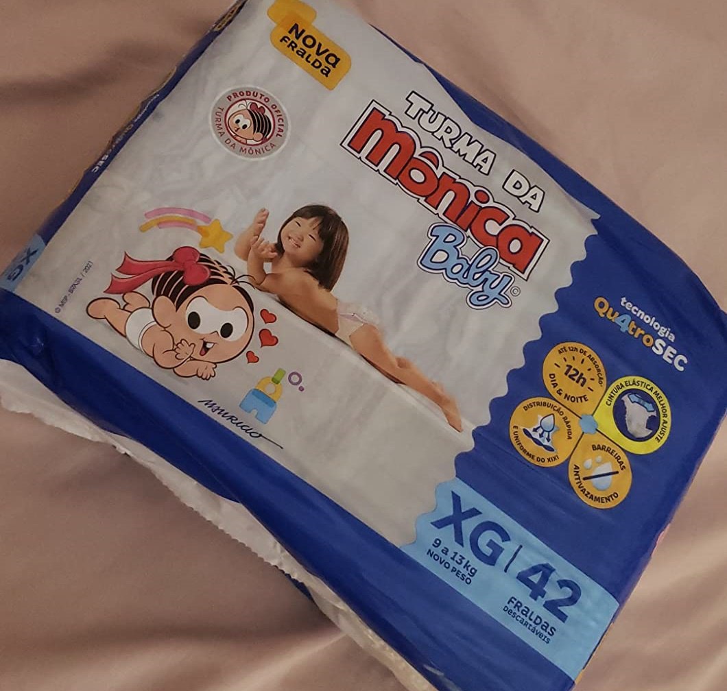 Fralda Turma da Mônica Baby