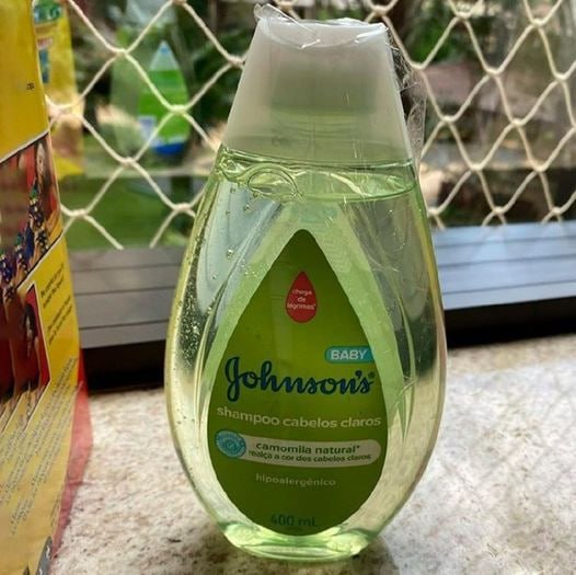 Johnson's Baby Shampoo Para Bebê Para Cabelos Claros, 400ml