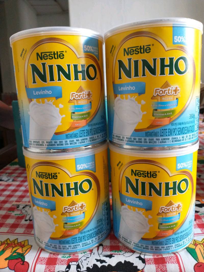 Leite Ninho Levinho Semi Desnatado 350g