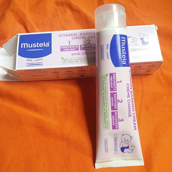 Mustela Creme Preventivo de Assaduras Vitaminado 1>2>3 100ml
