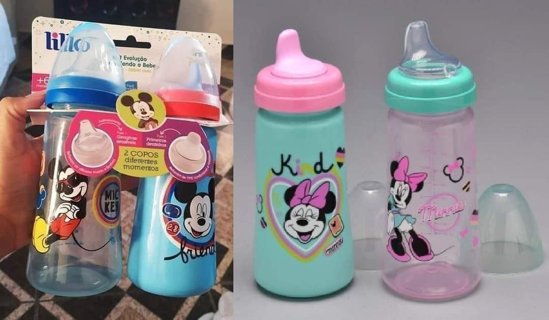 Pack 2 Copos Colors Disney - Lillo