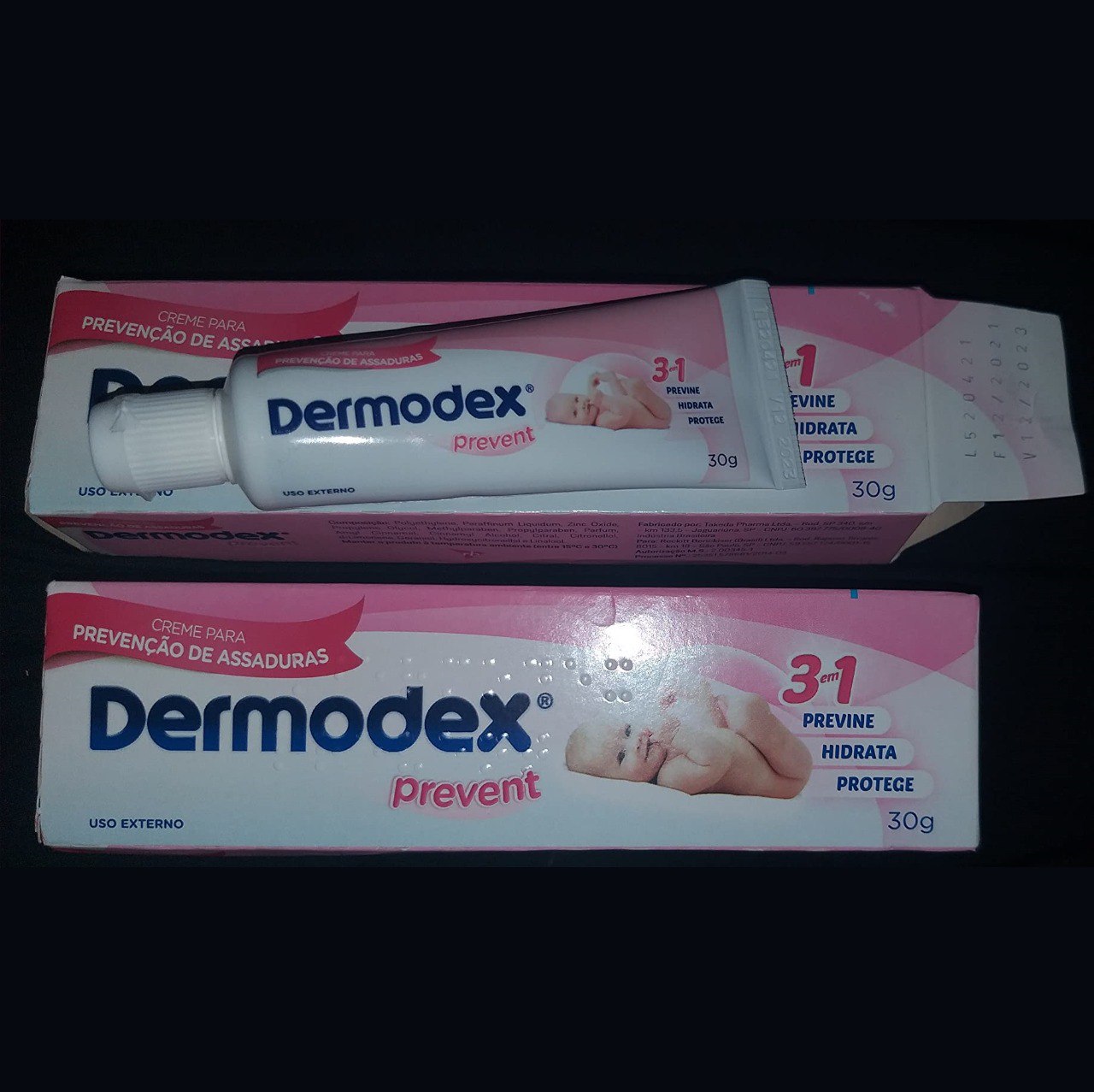 Pomada para Prevenção de Assaduras Dermodex Prevent 30g