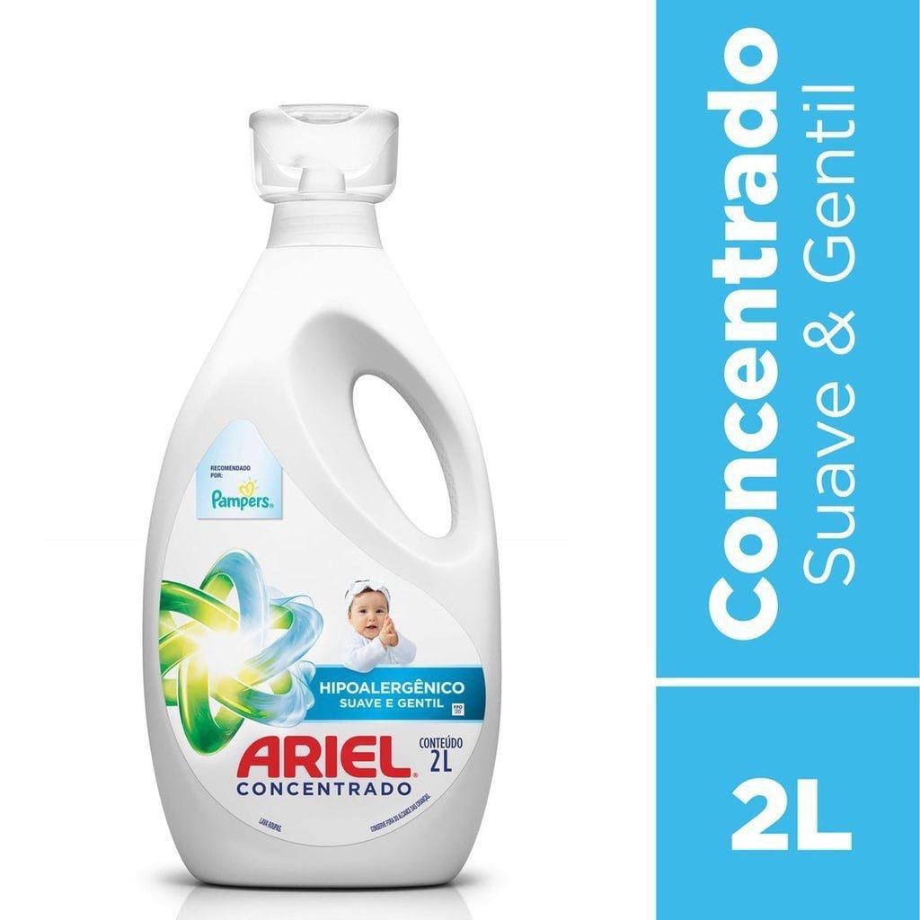 Sabão Líquido Ariel Suave e Gentil - 2L