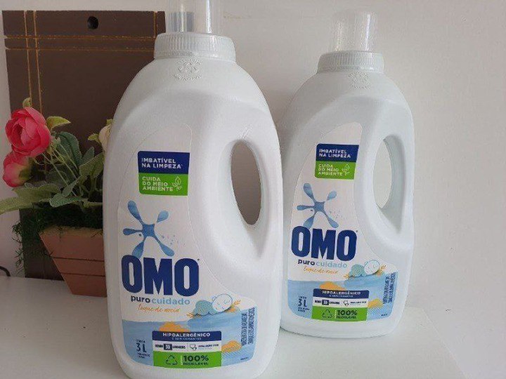 Sabão Líquido Omo Puro Cuidado 3L