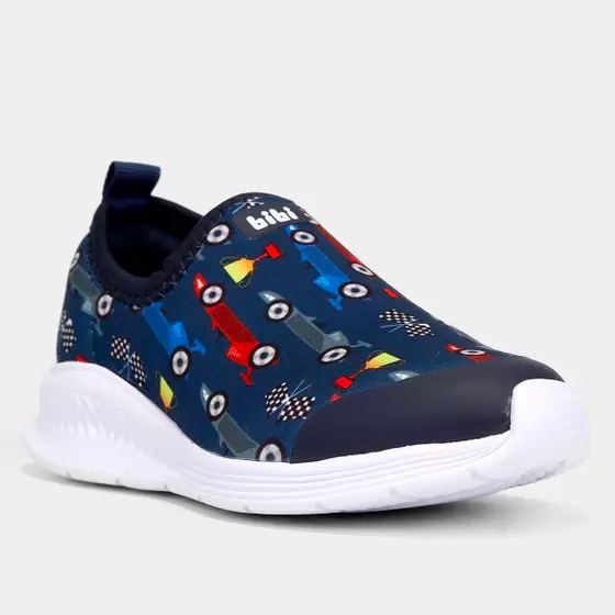 Tênis Infantil Bibi Masculino Calce Fácil