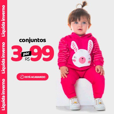 3 Conjuntos por 89 (use o CUPOM)