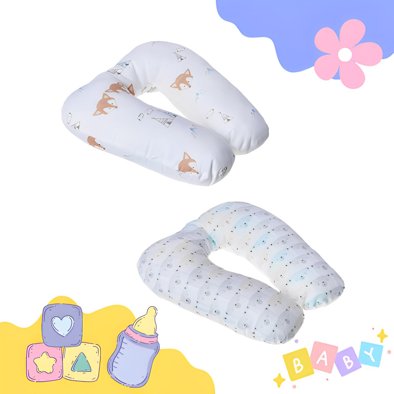 Almofada de Pescoço para Bebê Papi Baby