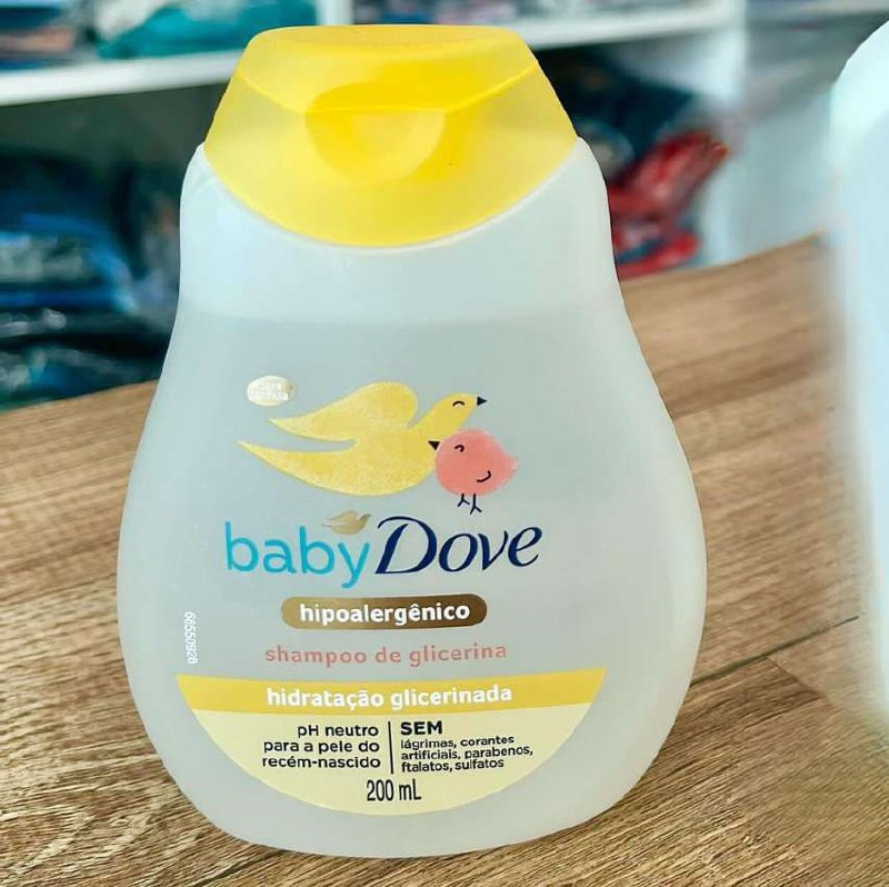 Baby Dove Shampoo Hidratação Glicerinada 200ml