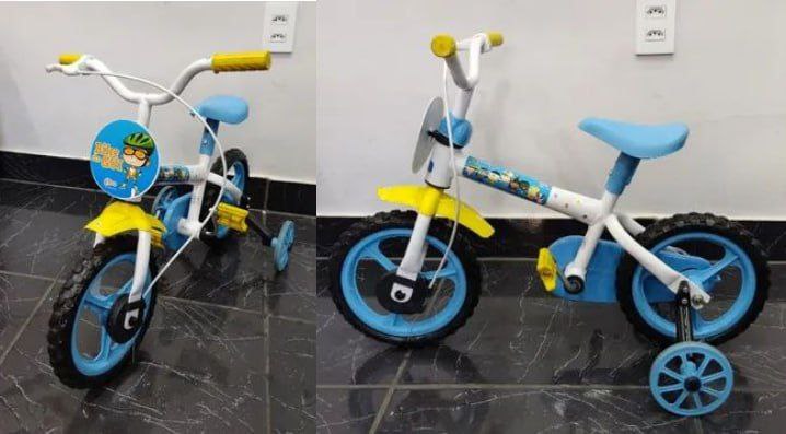 Bicicleta Infantil Aro 12 Clubinho Salva Vidas - Styll Baby