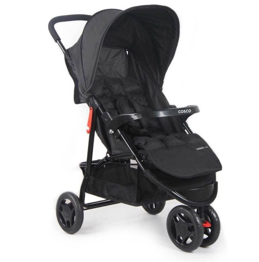 Carrinho de Bebê, Toffy, Cosco, Preto Absoluto