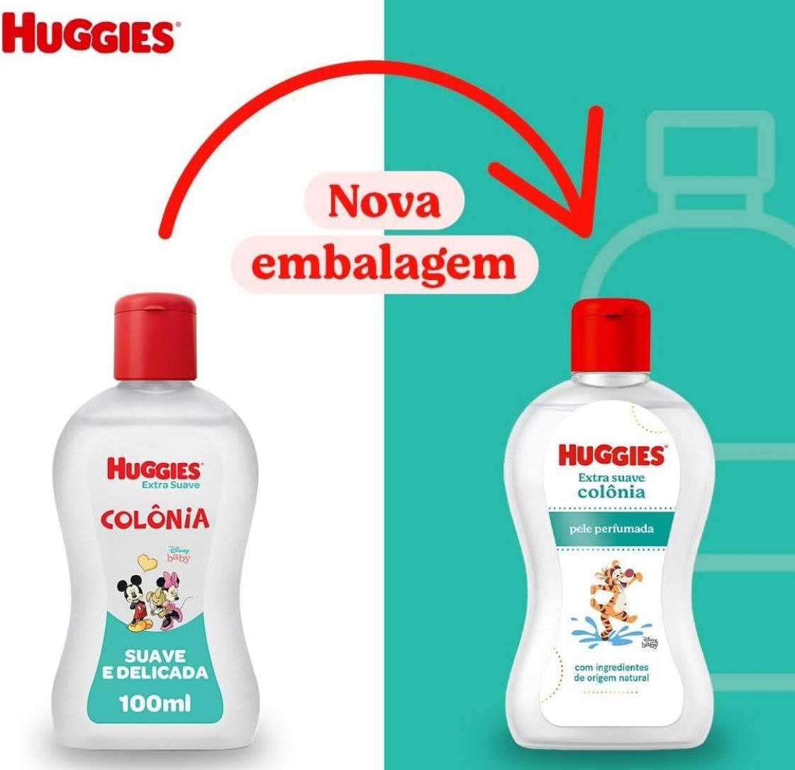 Colônia Infantil Huggies Extra Suave - 100ml
