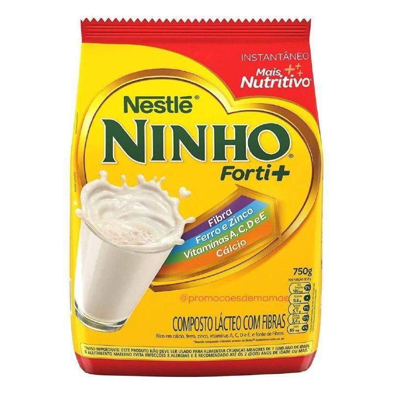 Composto Lácteo, Nestlé, Ninho Forti+, Pacote, 750g
