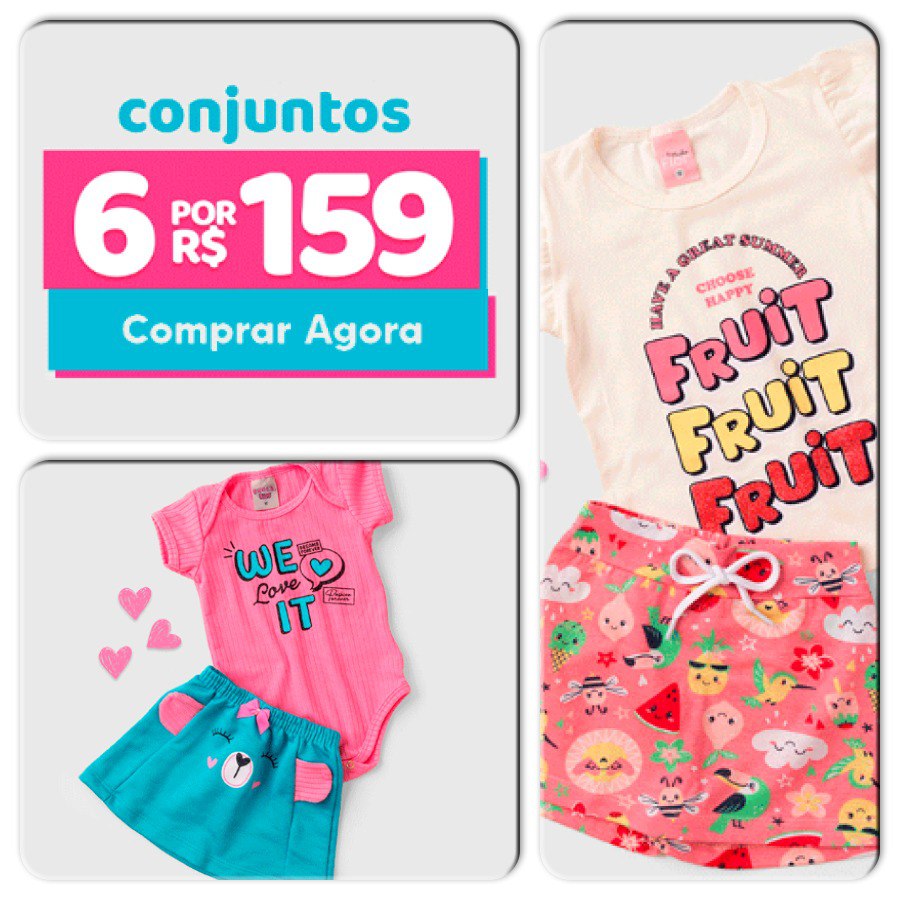Conjuntos de Verão 2024