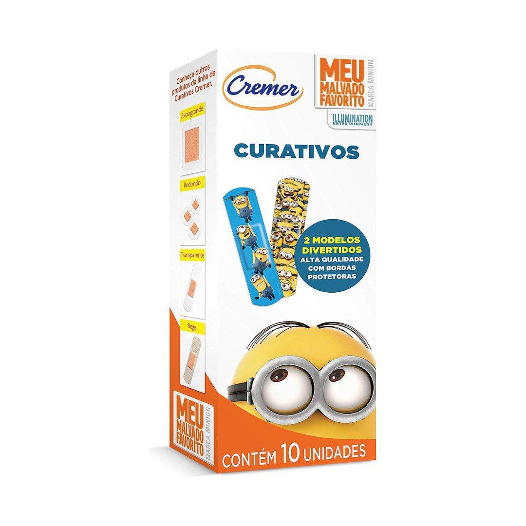 Curativo Minions 10 Unidades, Cremer