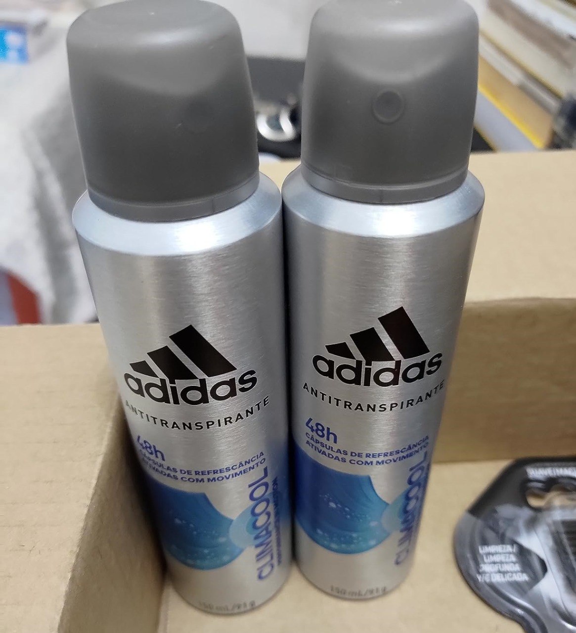 *Desodorante Aerossol Antitranspirante, Adidas, 150ml - Varias fragrâncias*